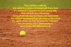 Softball poem
